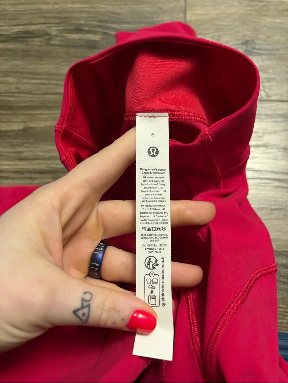 NWOT Lululemon Define Cropped Jacket *Nulu (Pink Dragonfruit) Size 6